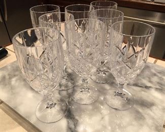 Crystal stemware