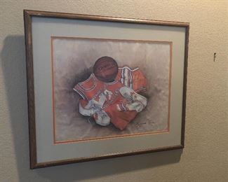 Framed wall decor