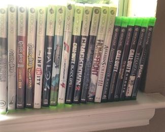 XBOX 360 and XBOX ONE games