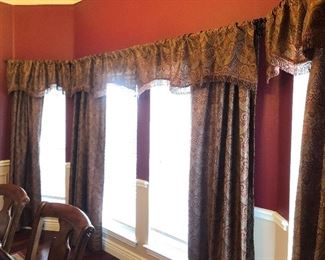 Dining room curtains