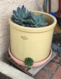 Pacific Clay Pottery crock planter