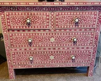 Moorish Chest Chest of Drawers in the manner of a Mughal Princess' design