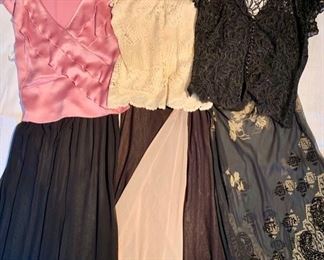 Silk, Satin, Beading & Lace