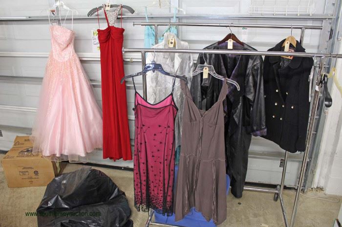 Selection of Designer Dresses and Jackets some VINTAGE
Located Inside – Auction Estimate $10-$50