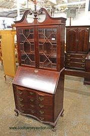 Mahogany Ball and Claw Serpentine Front Secretary with Bookcase Top
Located Inside – Auction Estimate $100-$300