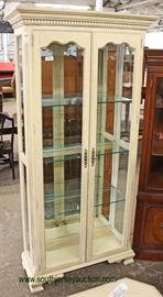 Contemporary White 2 Door Display Cabinet
Located Inside – Auction Estimate $200-$400