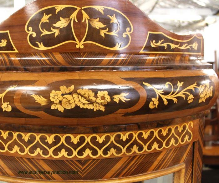 Mahogany Inlaid and Banded French Style Corner Cabinet
Located Inside – Auction Estimate $200-$400