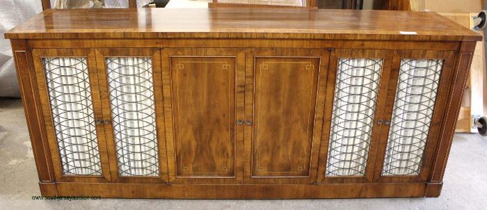 Burl Mahogany “John Widdicomb Furniture” Fitted Interior Buffet
Located Inside – Auction Estimate $100-$300