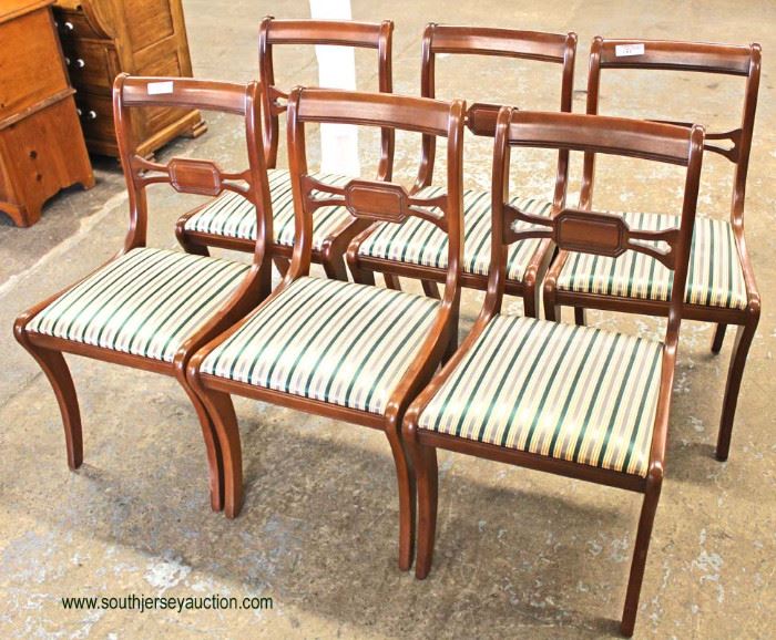 7 Piece Mahogany Dining Room Table with 6 Chairs
Located Inside – Auction Estimate $200-$400
