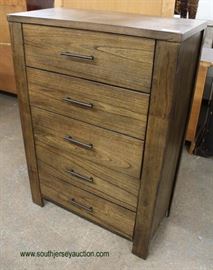 NEW Contemporary Barn Wood Style 5 Drawer High Chest
Located Inside – Auction Estimate $100-$300