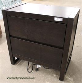NEW Contemporary “Legends Furniture” 2 Drawer Night Stand with Media Charger
Located Inside – Auction Estimate $100-$200