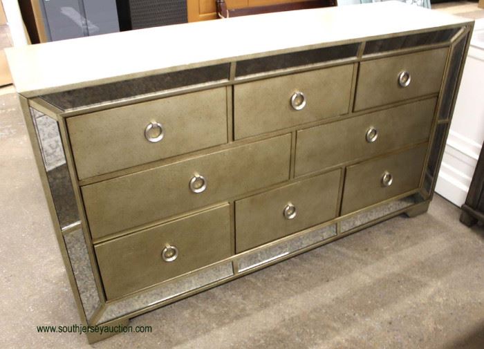 NEW Contemporary Deocrator 8 Drawer Low Chest with Mirror Accents
Located Inside – Auction Estimate $200-$400
