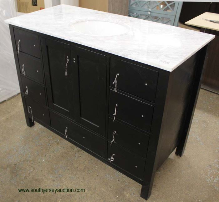 NEW Contemporary 48” Marble Top Bathroom Vanity
Located Inside – Auction Estimate $200-$400
