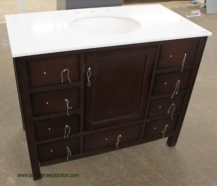 NEW Contemporary 42” Marble Top Bathroom Vanity
Located Inside – Auction Estimate $200-$400
