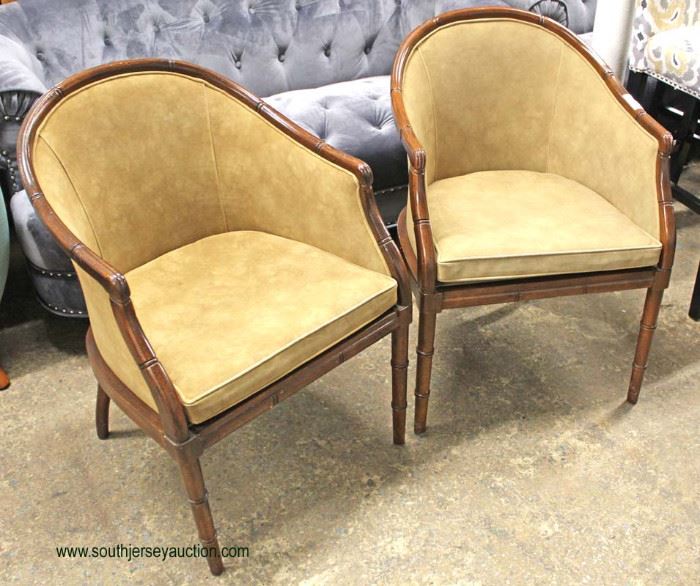 PAIR of Mahogany Frame Upholstered Arm Chairs
Located Inside – Auction Estimate $100-$300