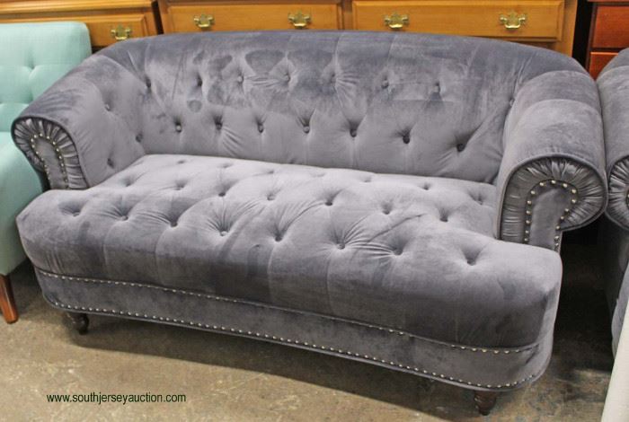 PAIR of NEW Upholstered Button Tufted Contemporary Sofa’s
Located Inside – Auction Estimate $400-$800