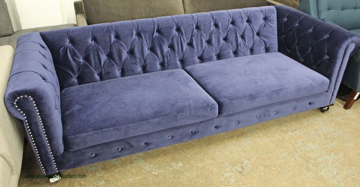 NEW Blue Contemporary Button Tufted Upholstered Sofa
Located Inside – Auction Estimate $300-$600