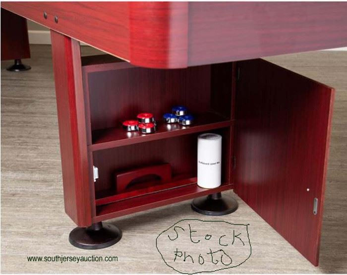 Challenger Shuffleboard Table with Storage Cabinets
— Still in the Box —
Located Inside – Auction Estimate $