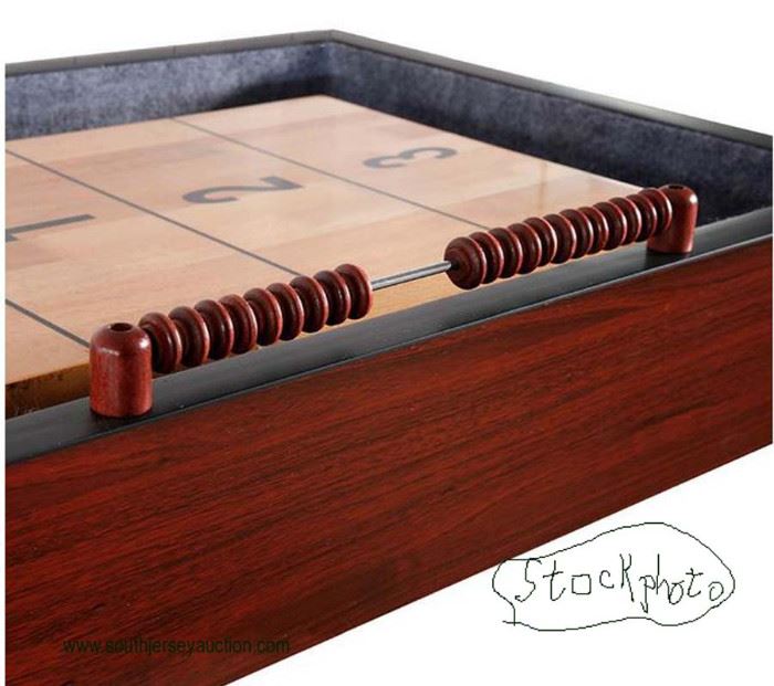 Challenger Shuffleboard Table with Storage Cabinets
— Still in the Box —
Located Inside – Auction Estimate $