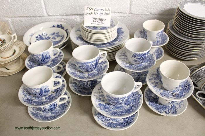 54 Piece “Country Side” Enoch Wedgewood Dinnerware Set
Located Inside – Auction Estimate $50-$100