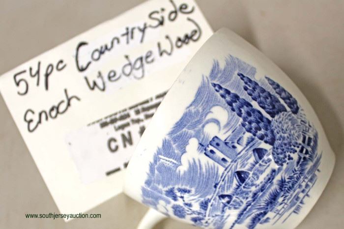 54 Piece “Country Side” Enoch Wedgewood Dinnerware Set
Located Inside – Auction Estimate $50-$100