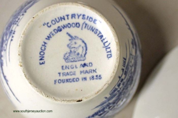 54 Piece “Country Side” Enoch Wedgewood Dinnerware Set
Located Inside – Auction Estimate $50-$100