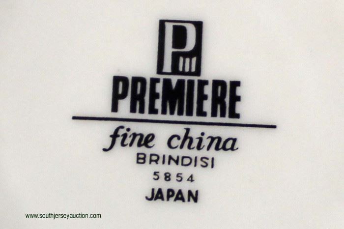 90 Piece “Premier” Fine China Japan Dinnerware Set
Located Inside – Auction Estimate $50-$100