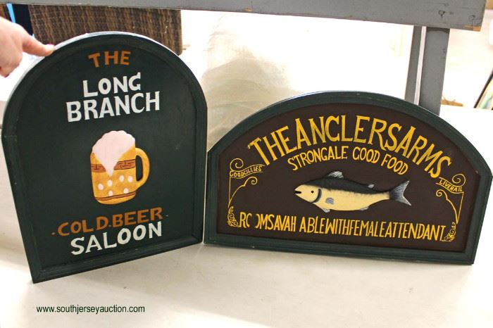 Selection of Advertising Signs
Located Inside – Auction Estimate $20-$50