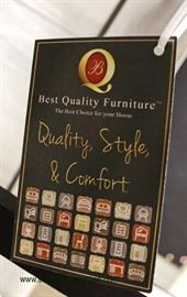 Set of 4 NEW “Best Quality Furniture” Upholstered Button Tufted Kitchen Chairs
Auction Estimate $200-$400 – Located Inside