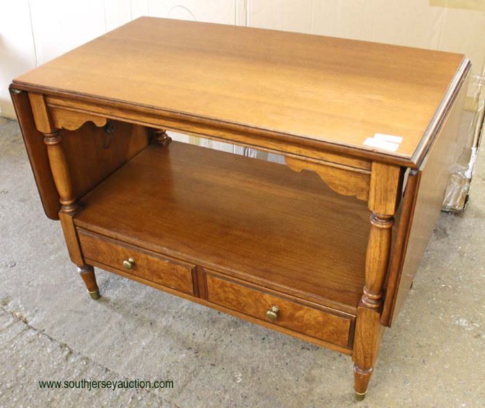 Mahogany “Drexel Furniture” French Provincial One Drawer Drop Side Server
Auction Estimate $100-$300 – Located Inside