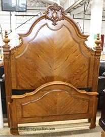 4 Piece Contemporary Carved Oak Full Size Bedroom Set
Auction Estimate $400-$800 – Located Inside
