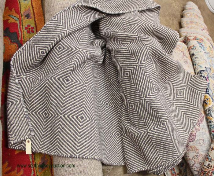 SOFIA made in India 80% Wool 20% Cotton Flat Woven Grey 10' x 14' Large Rug
Located Inside – Auction Esitmate $
SOFIA made in India 80% Wool 20% Cotton Flat Woven Grey 10' x 14' Large Rug
Located Inside – Auction Esitmate $