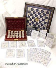“The Franklin Mint” Civil War Checkers Set
Auction Estimate $200-$400 – Located Inside