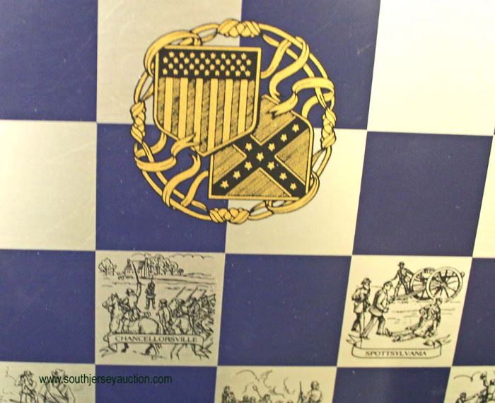 “The Franklin Mint” Civil War Checkers Set
Auction Estimate $200-$400 – Located Inside