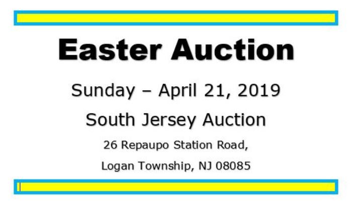 easter auction cover