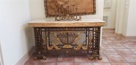 Maitland Smith console table, entryway table