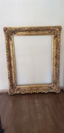 Baroque gold large frame