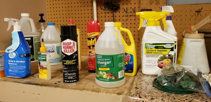 yard and cleaning products