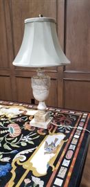 marble table lamp