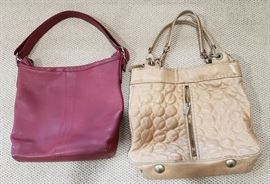 Coach red purse, Cynthia Rowley purse