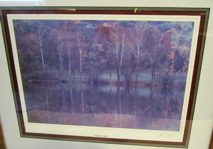 "Radnor Lake" by John Netherton, 1983, 18 x 14, photo print