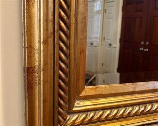 Detail of Mirror above bombe chest