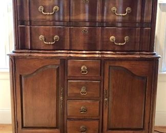 Small armoire/bureau with tons of storage