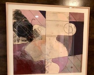 Contemporary art by R. Cheung, pair