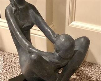 Mother and Child Sculpture