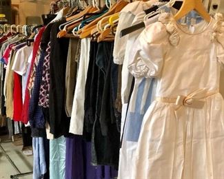 Lots of clothing!