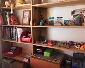 vintage plastic toy collection
