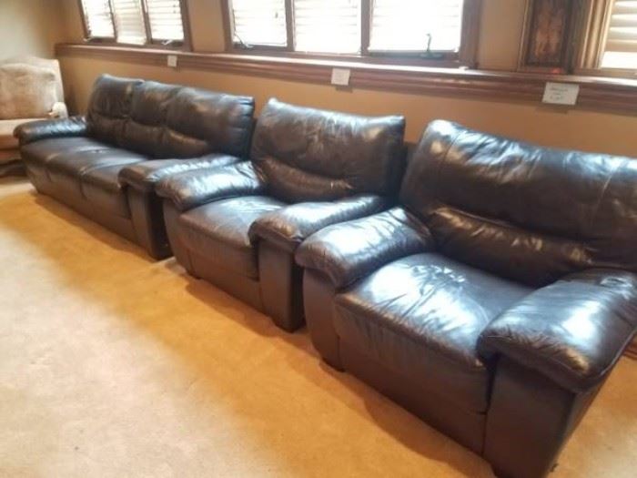 La-Z-Boy lounge chairs and couch