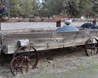 Antique freight wagon