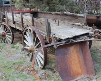 Antique freight wagon